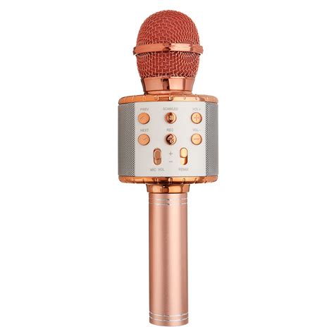 Motown magic bluetooth karaoke micophone